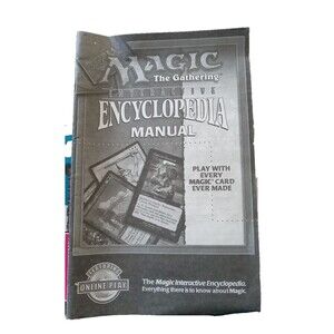 Magic: The Gathering Interactive Encyclopedia Manual for PC